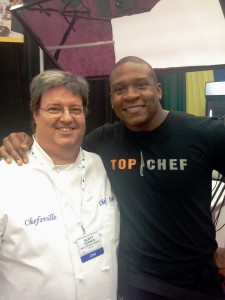 Chef Scott with Chef Tre Wilcox