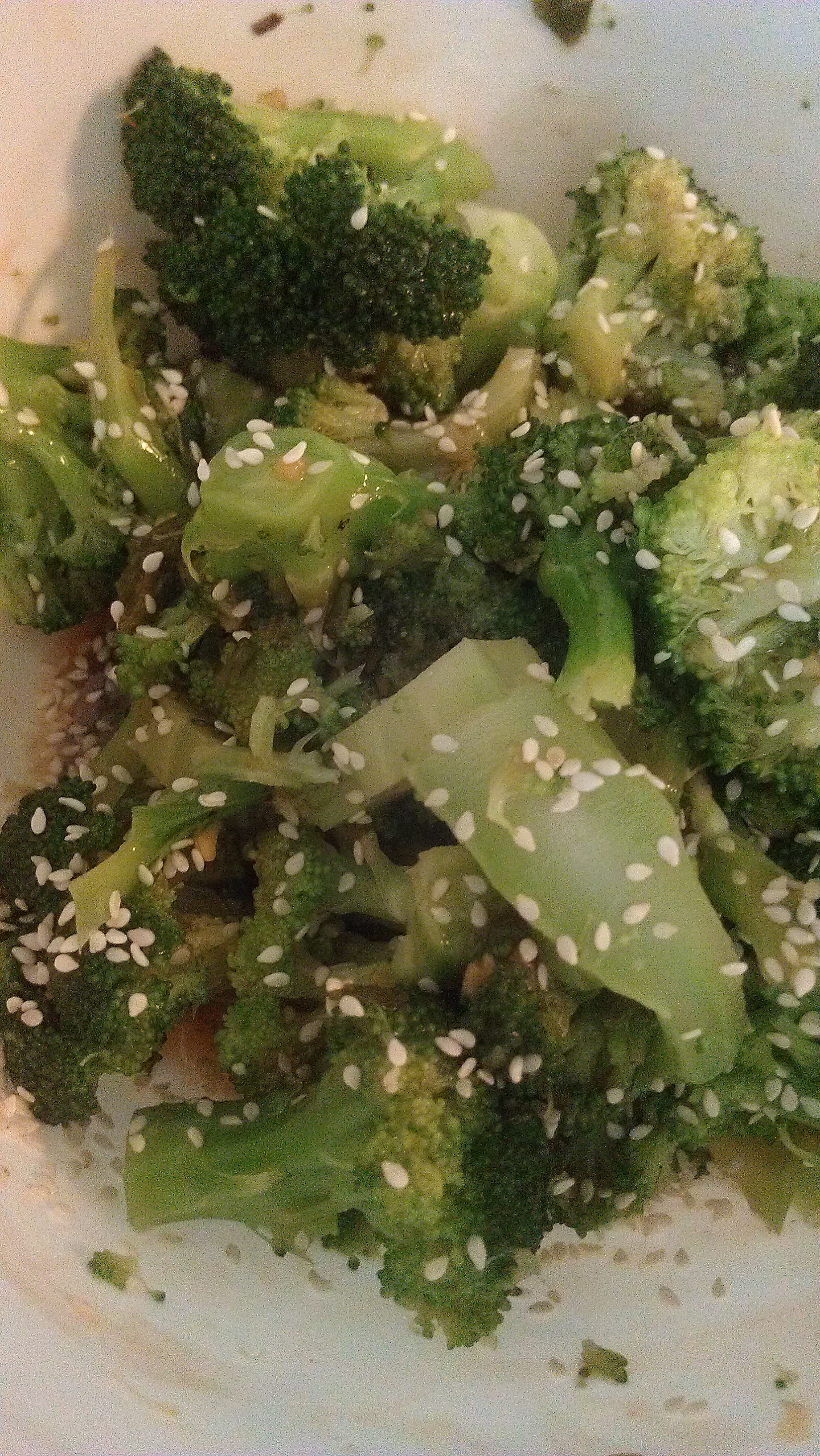 Broccoli-with-Sesame-Seeds
