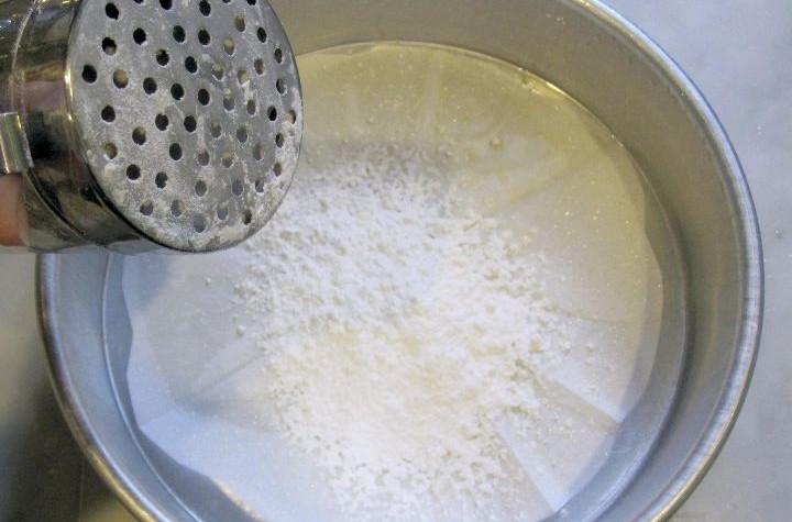 Baking preparing pan