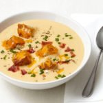 Apple-Cheddar Soup with Bacon