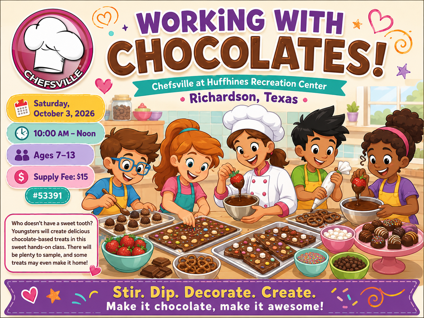 Richardson – Working with Chocolates